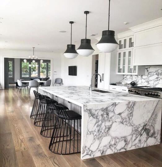 Arabescato Marble Waterfall Countertop.jpg
