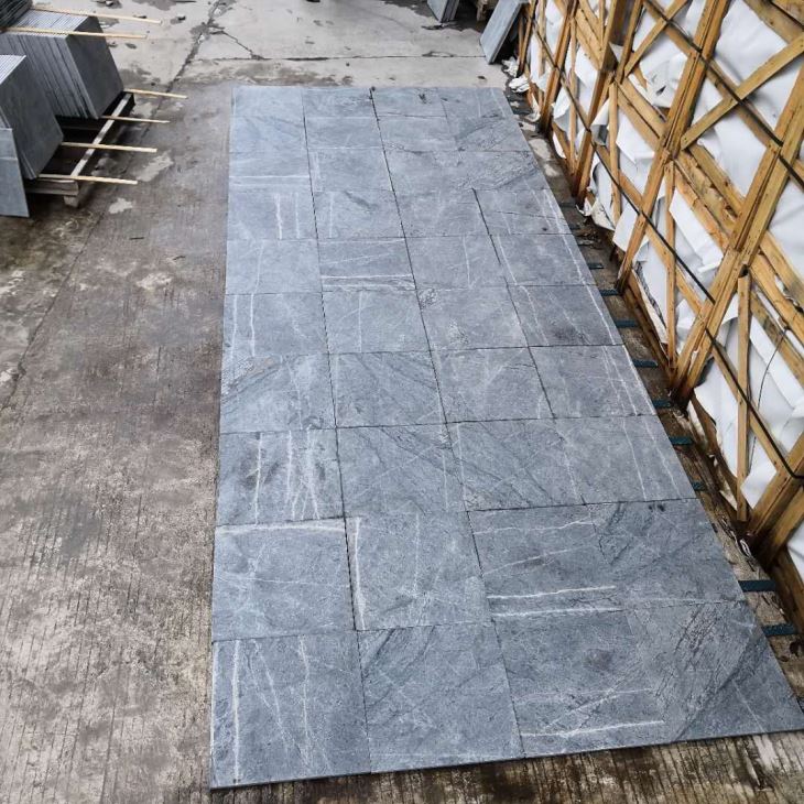 Atlantic Grey Granite Slab