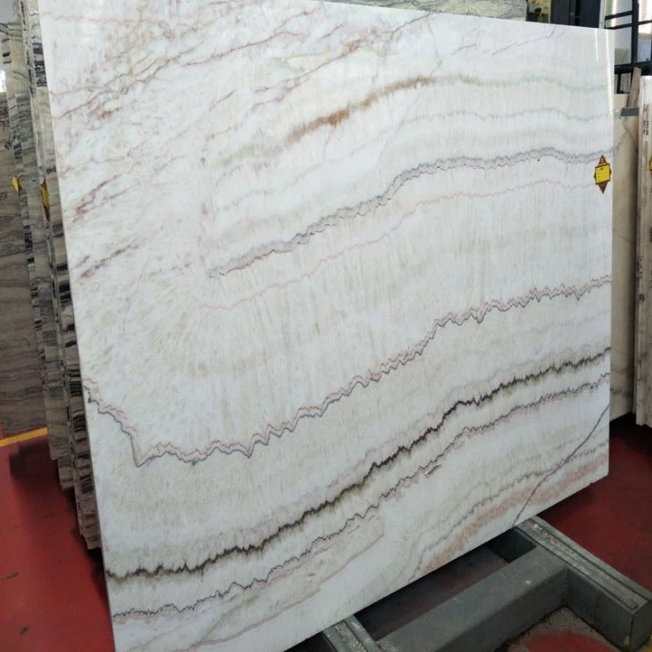 White onyx slab