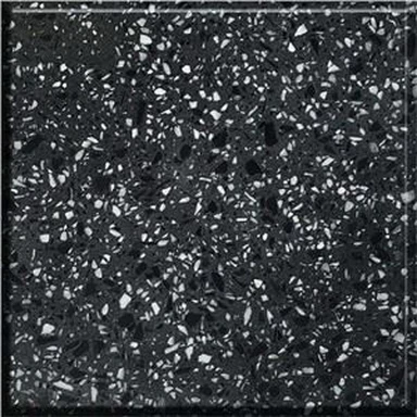 Črni terrazzo kamen