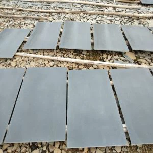 Svetlo črno basalt kamnite ploščice
