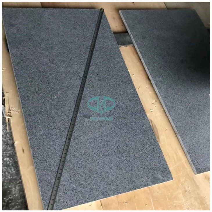 Impala Black Granite Floor Tiles
