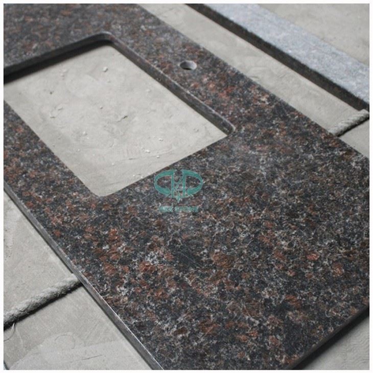 Tan Brown Granite Kitchen Countertops