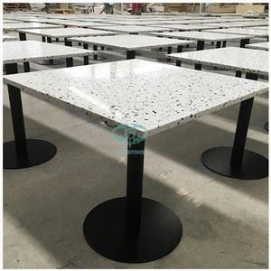 Bela Terrazzo Stone Cafe Miza Tops